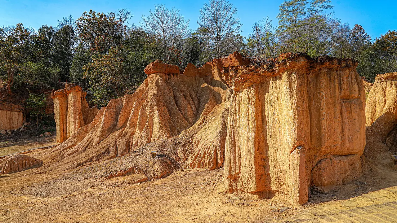 ภาพแพร่: แพะเมืองผี แม่ยม เวียงโกศัย ผานางคอย ค่าเข้า เวลา แพร่